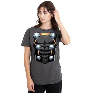 mandarin creative ltd T-shirt pour femme Thor - Anthracite, charbon, L