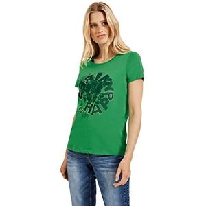 Cecil T-shirt à manches courtes pour femme, Vert (fresh green), S