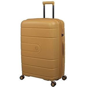 it luggage Eco Tough koffer met 8 wielen, uittrekbaar, 76,2 cm, Goud, 30"", It Luggage Eco Tough koffer met 8 wielen, 76,2 cm, geruit