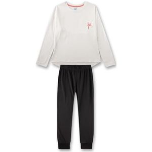 Sanetta Pyjama long pour fille, White Pebble, 152
