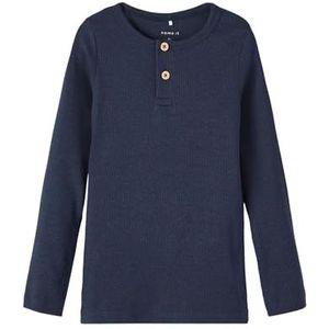 NAME IT MINI Ribgebreide Longsleeve NMMKAB Marine