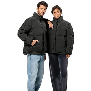 Jack Wolfskin Dellbrueck JKT Doudoune, Granit noir., S