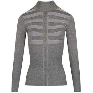 Morgan 202-Mentosa Sweatshirt voor dames, grijs.