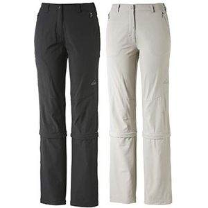 MC KINLEY Zipp Mandak - broek - zip mandak - dames, zwart.