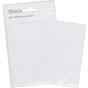 Blick Stickers 34 mm x 75 mm (21 stickers) wit