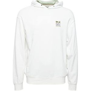 BLEND Sweat Sweatshirt à Capuche Homme, 110602/Blanc Neige, XXL