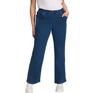 Ulla Popken Marlene dames jeans, Donkerblauw denim