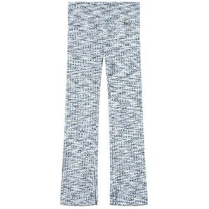 Levi's Lvg Space Dye Flare Knit Pant 3ej129 persoon die praktisch joggen voor meisjes, Blauw (Crown Blue)