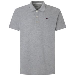 Pepe Jeans Jimmy Poloshirt voor heren, grijs.