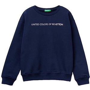 United Colors of Benetton Shirt G/C M/L 3j68c10d0 Trainingspak voor meisjes (1 stuk), Blu Scuro 252