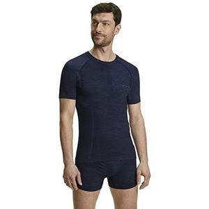 FALKE Wool-Tech Light Trend ronde hals M S/S SH temperatuurregulerend ademend sneldrogend 1 stuk basislaag heren (1 stuk)