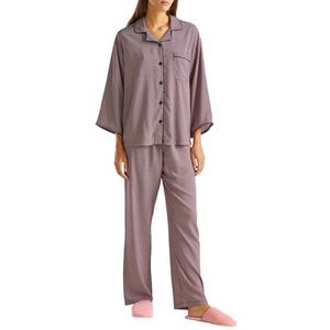 United Colors of Benetton Pig(hemd + broek) 4X9X3P00J pyjamaset, meerkleurig, S dames, meerkleurig, S, Meerkleurig