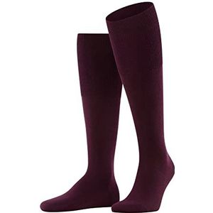 FALKE Airport M KH hoge sokken, ondoorzichtig, rood, 39-40 heren, rood, maat 39-40 EU, Rood