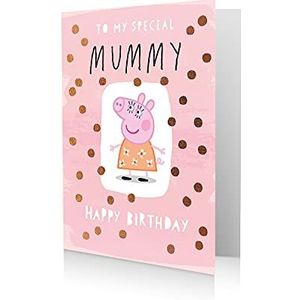 Peppa Pig verjaardagskaart ""Mummy