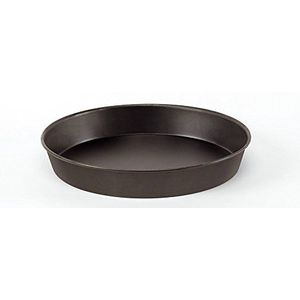 Pentole Agnelli COFE43BB45 pizzavorm rond hoog van blauwe plaat 45 x 45 x 3,5 cm 1 stuk