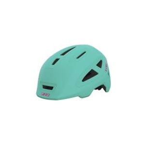 Giro Scamp II Helmen voor jongeren, uniseks, mat Screaming Teal/Helder Pink, S