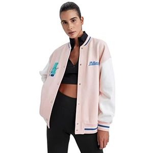 DeFacto Pull cardigan pour femme, Rose, S