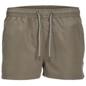 JACK & JONES Jpstbora Bora Jjswim Solid Ly Zwemshorts voor heren, taupe, XL, Taupe