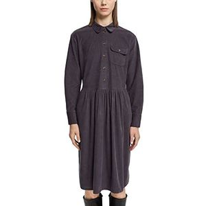 ESPRIT 102ee1e321 Jurk, 010/antraciet, 44 dames, 010/antraciet, 34, 010 / antraciet