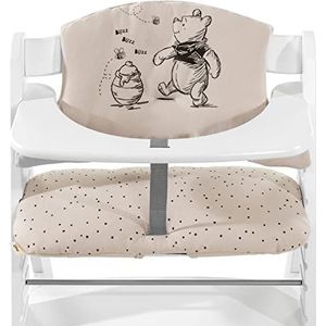 Hauck Alpha+ Kinderstoelkussen Winnie de Poeh Beige - Kinderstoelkussen, zachte stof, machinewasbaar, antislip