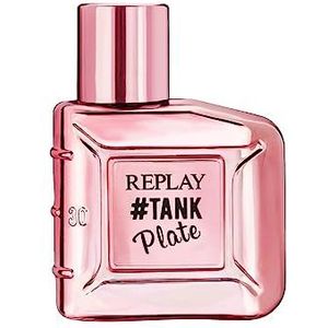 Replay Tank Custom For Man Eau de Toilette - Intensieve en omhullende herengeur met moedig karakter, houtachtige geur - Aromatica, 30 ml fles