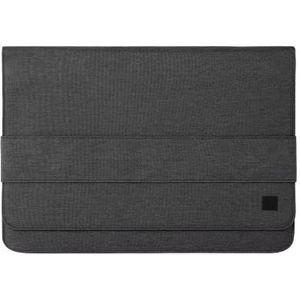 U by UAG [U] Mouve Sleeve tas voor laptop/tablet 13,3 inch [laptoptas, magneetsluiting, binnenvak, voering van zacht microsuède] donkergrijs