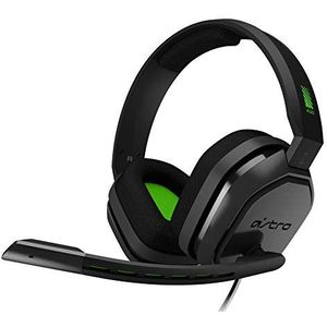 ASTRO A10 Gaming Headset, Lichtgewicht, ASTRO Audio, Dolby ATMOS, 3.5mm Audio Aansluiting, Schadebestendig, voor Xbox Series X|S, Xbox One, PS5, PS4, Switch, PC, Mac, Mobiel - Zwart/Groen