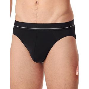 Schiesser Schiesser Rio-slip voor heren, pure micro-slip voor heren, Zwart_182177