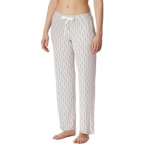 Schiesser Pantalon de pyjama long pour femme - Mélange + relax, Multicolore 3_181194, 46