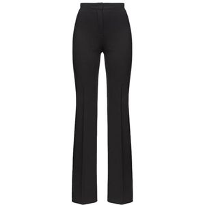 Pinko Hulka broek voor dames, Z99_zwart, limousine, 40, Z99_zwart limousine