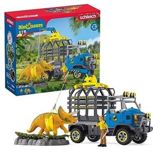 schleich DINOSAURUS - Dinosauriërs truckmissie - Kinderspeelgoed voor Jongens en Meisjes - 4 tot 12 jaar 42565