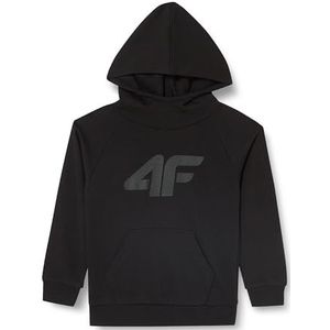 4F JUNIOR Sweatshirt voor kinderen, Zwart (Deep Black)