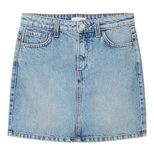 TOM TAILOR Jupe courte pour fille, 10118 - Bleu denim usé clair pierre, 152