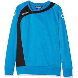 Kempa peak trainingsshirt voor heren, Turquoise/Zwart