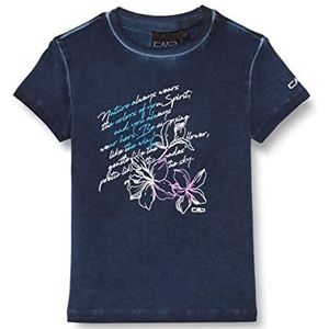 CMP T-shirt unisexe pour enfants, Blue-blush, 104