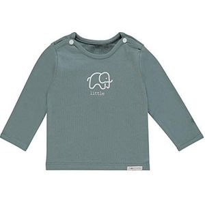 Noppies U Tee Ls Amanda Elephant Unisex Baby T-shirt, Groen (Dark Green C185)