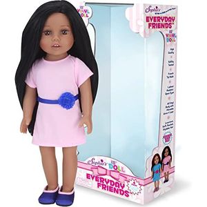 Sophia's door Teamson Kids 18 ""All Vinyl Dark Brown Hair Pop Brooklyn met bruine ogen