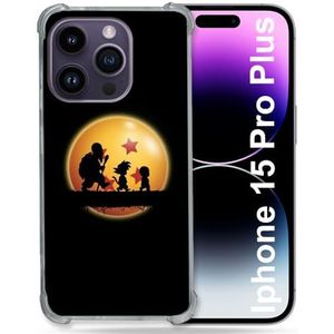 MagSafe-compatibele beschermhoes voor iPhone 15 Pro Plus (6,7) Manga Dragon Ball Vintage