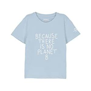 ECOALF - T-shirt ""Riot"" GATSRIOTG8031S22 EN kleur 511 Artic Ice Girls T-shirt, IJsblauw