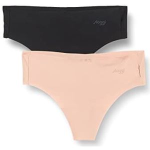 Sloggi Dames string tanga bruin overall donker XS, bruin; donkere overall