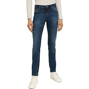 TOM TAILOR Alexa Slim Jeans voor dames, 10281 - Mid Stone Wash Denim