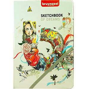 Bruynzeel Schetsboek A4, vaste omslag, 80 vellen, 140 g/m², 21 x 29,7 - Royal Talens