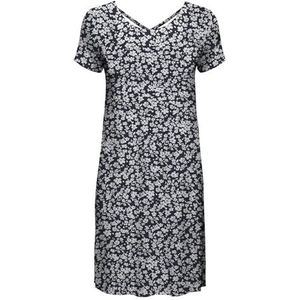 Onlbera Back Lace Up S/S Dress JRS Noos, Bleu nuit, XXL