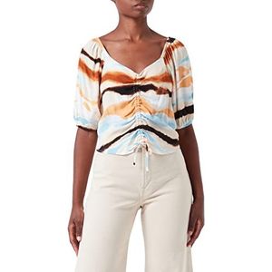 Tom Tailor Denim damesblouse, 29568 - Multicolor Batik