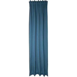 Homing 5485-38 Verduisteringsgordijn, akoestisch, effen, petrol blauw, gordijn voor woonkamer, slaapkamer, kinderkamer (1 stuk) 245 x 140 cm (H x B)