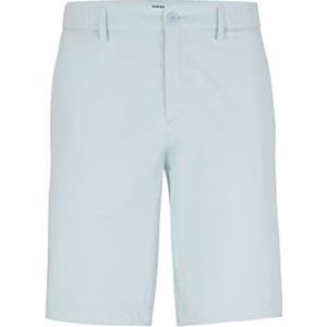BOSS Plat verpakte shorts voor heren, Open blauw