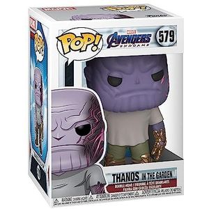 Funko 45141 POP MARVEL: Endgame Casual Thanos w/Gauntlet Avengers Verzamelfiguur, meerkleurig