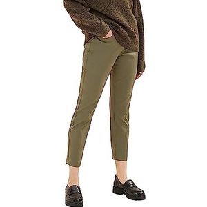 TOM TAILOR Mia Slim Fit chinobroek voor dames, 18123, tarmac kaki, 40W/28L, 18123 - Tarac Khaki