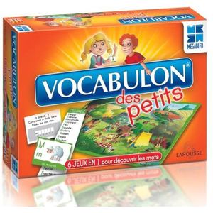 MEGABLEU - Educatief spel - Woordenschat voor de kleintjes - Observeren, matchen, lezen, reflecteren - 6 spellen in 1 - Van 1 tot 6 spelers - Letters ontdekken en onthouden - 678048