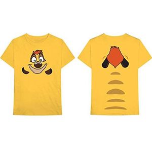 T-Shirt # M Unisex Yellow # Lion King Timon